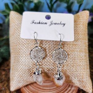Citrine Dreamcatcher Earrings #1